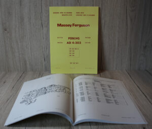 Massey Ferguson AD 4-203 Ersatzteil-Liste Perkins