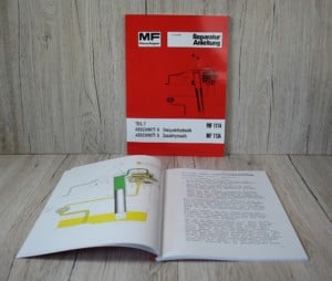 Massey Ferguson Werkstatthandbuch MF1114 MF1134 Teil 7
