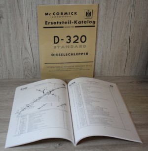 Mc Cormick Ersatzteilliste D-320 Standard