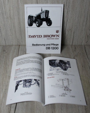 David Brown DB1200 Bedienungsanleitung