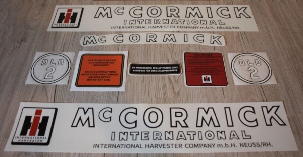 IHC MC Cormick Aufkleber Set DLD2