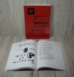 Hanomag R 435 Combitrac Ersatzteilliste