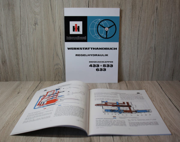 IHC 433 533 633 Werkstatthandbuch Regelhydraulik