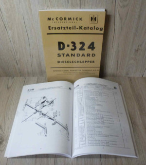 Mc Cormick D324-D326 Standard Ersatzteilliste