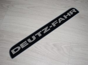 Deutz-Fahr rund Rahmen silber 35 cm DFA110SI und 43 cm DFA100SI