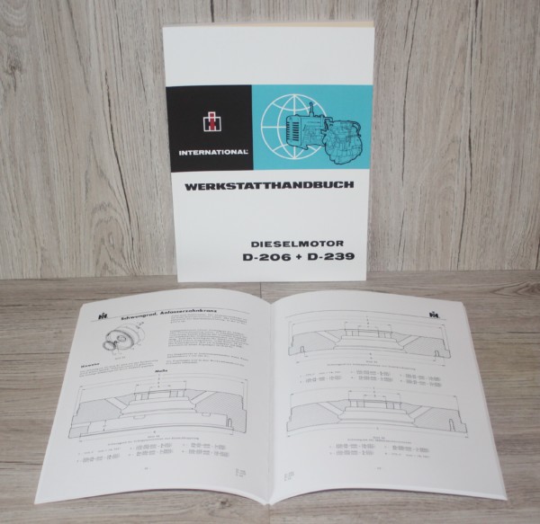 IHC D206 D239 Werkstatthandbuch
