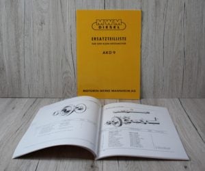 MWM AKD 9 Ersatzteilliste
