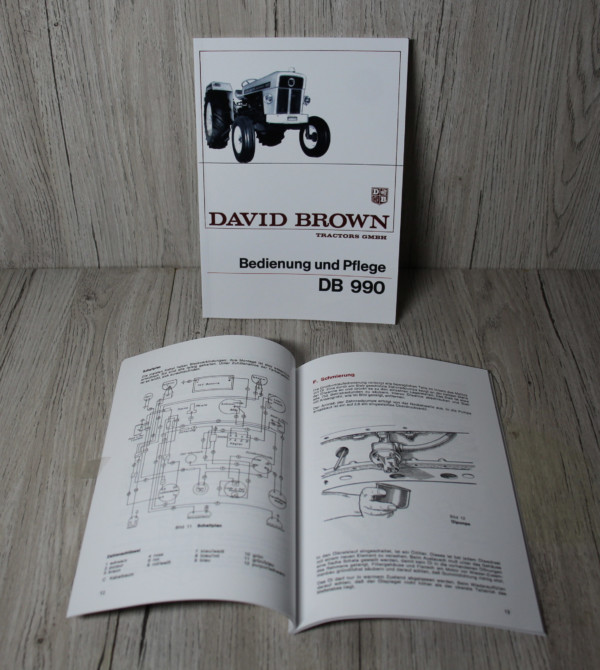 David Brown DB990 Bedienungsanleitung