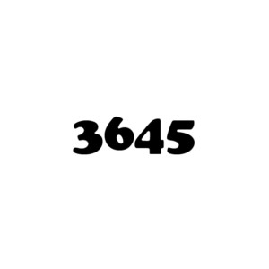 3645