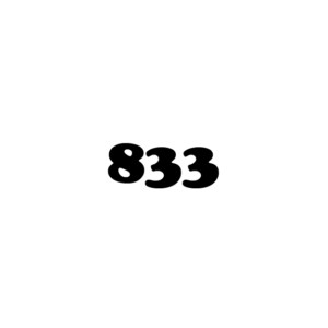833