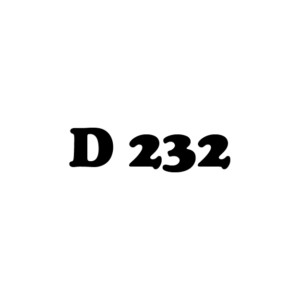 D 232