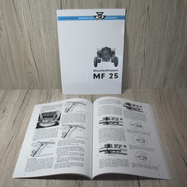 Massey Ferguson MF 25 Informationsbuch