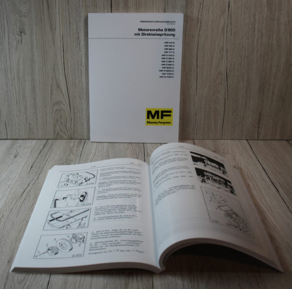 Massey Ferguson D 900 Werkstatthandbuch
