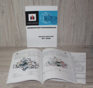 IHC DT-358 Werkstatthandbuch Dieselmotor