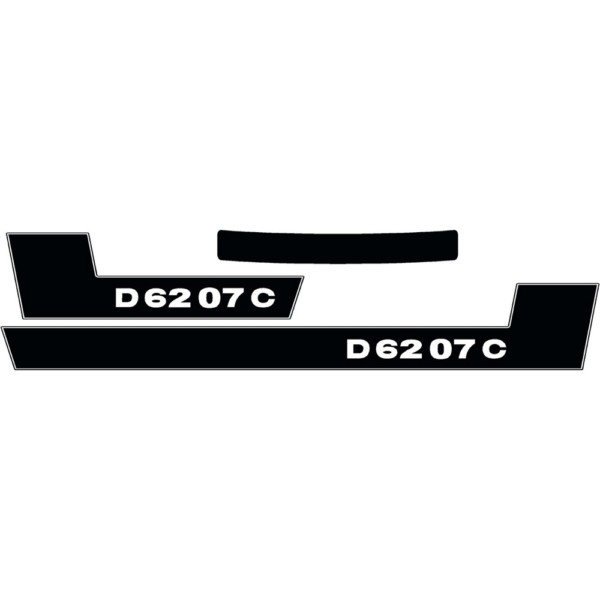 Deutz D6207C Aufkleber