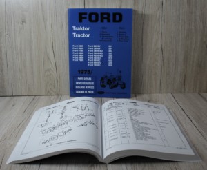 Ford 2600 7600 Ersatzteilliste Teil 1