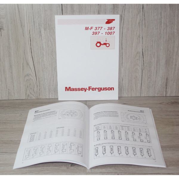 Massey Ferguson MF 377 387 397 1007 Bedienungsanleitung Betriebsanleitung