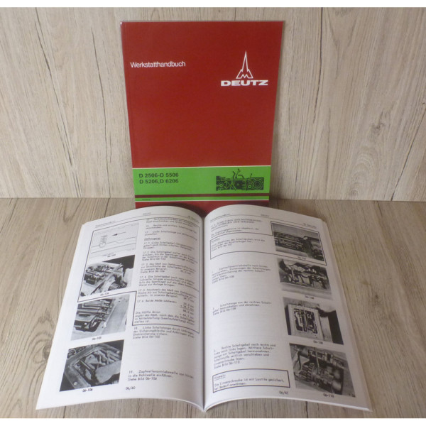 Deutz D2506-D5506 D5206 D6206 Werkstatthandbuch