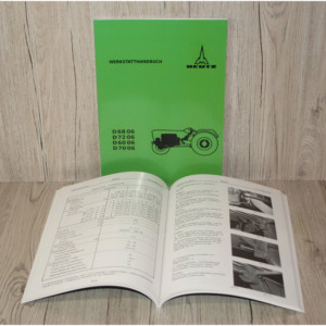 Deutz D6806 D7206 D6006 D7006 Werkstatthandbuch