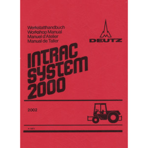 Deutz Intrac 2002 Werkstatthandbuch