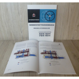 IHC 523 624 724 824 Werkstatthandbuch Regelhydraulik