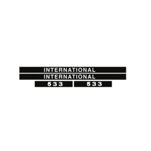 IHC International 533 Aufkleber lang