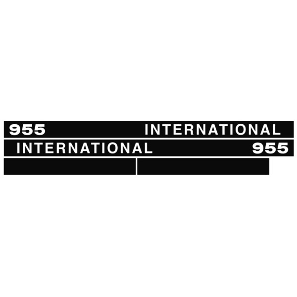 IHC international 955 Aufkleber lang