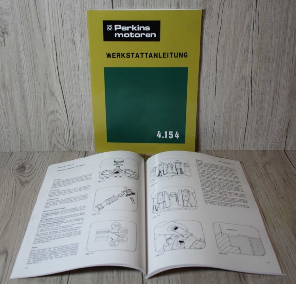 Perkins 4.154 Werkstattanleitung Werkstatthandbuch