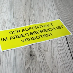 Stoll Aufkleber Set | Aufkleber (Traktor & Radlader) | Gegossene Hochleistungsfolie – Stoll Aufkleber nur Warnhinweis