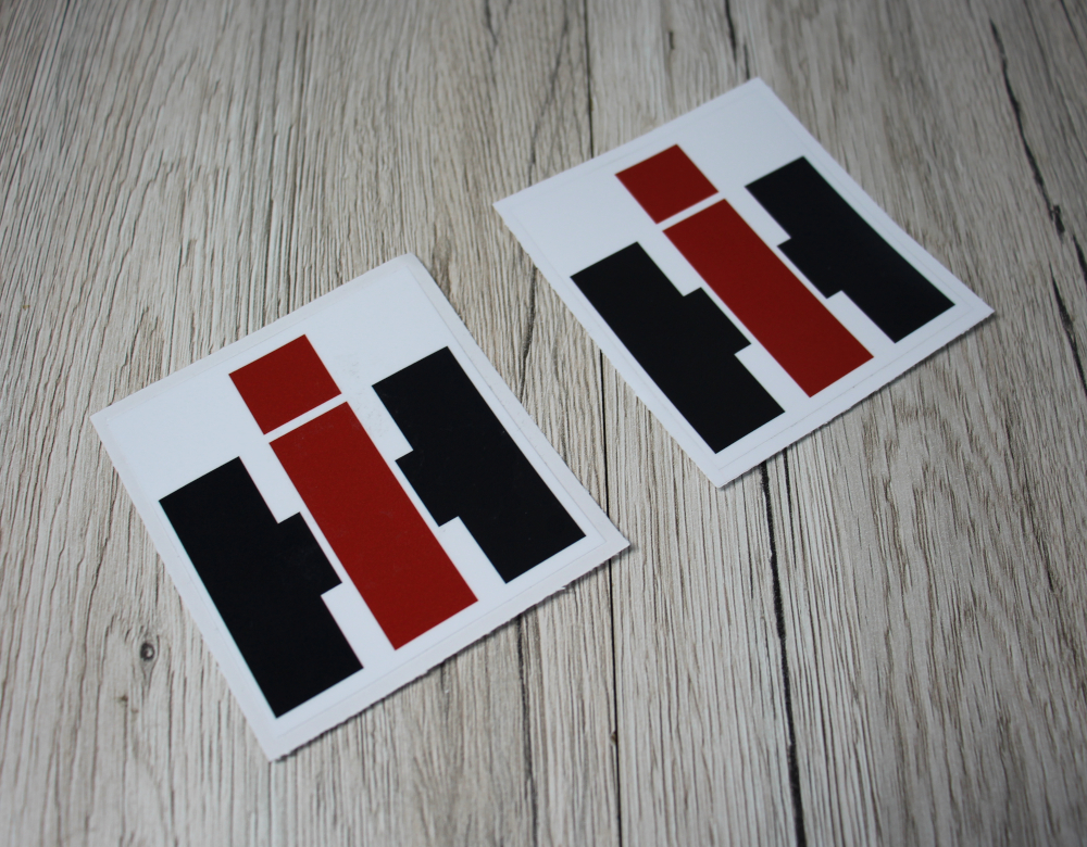 IHC Aufkleber 2x Logo Emblem Sticker Label 