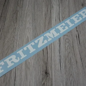 Fritzmeier Aufkleber Verdeck Kabine schwarz weiss – weiss