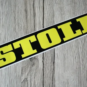 Stoll Aufkleber Set | Aufkleber (Traktor & Radlader) | Gegossene Hochleistungsfolie – Stoll Aufkleber nur Stoll klein