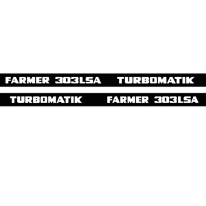 Aufkleber Farmer 303 LSA Turbomatik | Fendt | Hochleistungsfolie