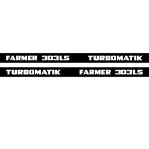 Aufkleber Farmer 303 LS Turbomatik | Fendt | Hochleistungsfolie