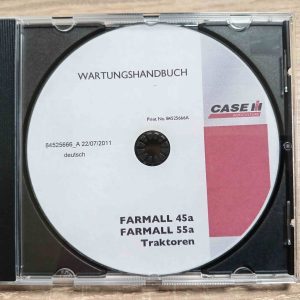 Wartungshandbuch für die Traktorenmodelle Case IH Farmall 45A und Farmall 55A