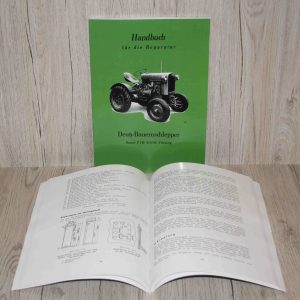 Werkstatthandbuch Deutz-Bauernschlepper F1M414/46 Viergang