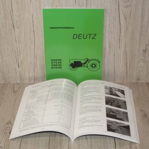 Werkstatthandbuch Deutz D 6806 D7206 D6006 D7006