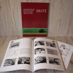 Werkstatthandbuch DEUTZ Regelhydraulik | D-Serie & Kraftheber K35-K45