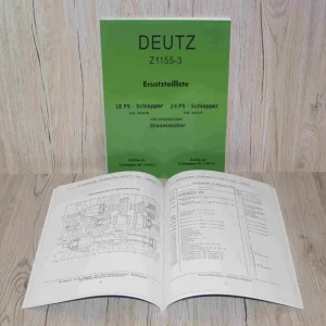 Ersatzteilliste Deutz Diesel-Schlepper F2L 612/5 & F2L 612/6