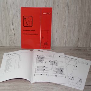 Deutz Traktor Stromlaufplan DX 230 – DX 250 – DX 8.30
