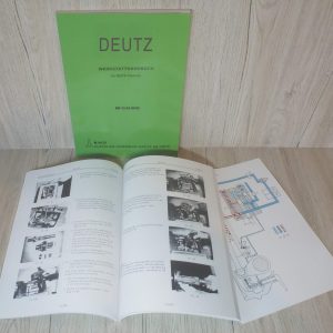 Werkstatthandbuch für DEUTZ Dieselschlepper D5006