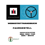 Werkstatthandbuch IHC 1255 1455 + XL Fahrgestell 1981 Reparaturanleitung