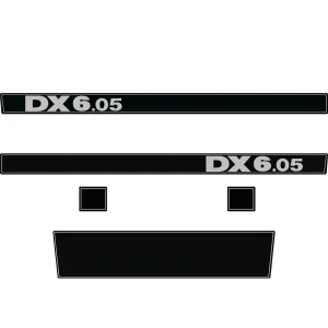 Aufkleber Motorhaube – Deutz DX 6.05