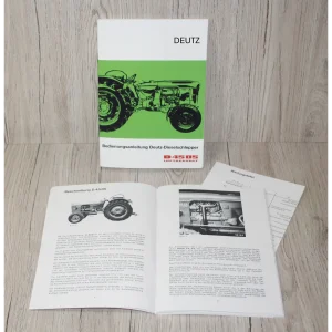Bedienungsanleitung Deutz Schlepper Traktor D4505