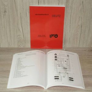 Werkstatthandbuch Deutz D6806 – D7206 – D6006 – D7006 Werkstatthandbuch Deutz D6806 – D7206 – D6006 – D7006