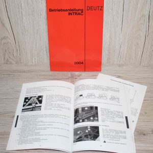 Bedienungsanleitung Deutz Traktor  Intrac 2004