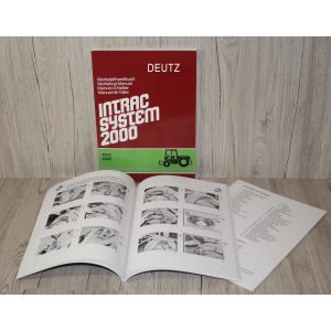 Werkstatthandbuch Deutz Traktor  Intrac 2002 2003