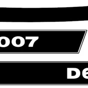 Deutz D6007 Aufkleber