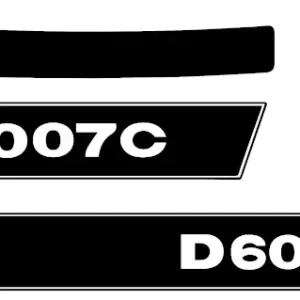 Deutz D6007C Aufkleber
