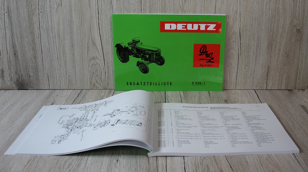 Werkstatthandbuch Deutz Motor 712 Traktor D40S  F3L712 